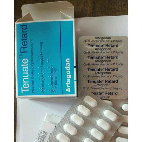 قرص لاغری تنوئید ریتارد اصل آلمان ( Tenuate Retad) 30 عددی