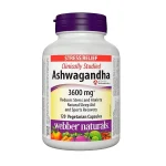کپسول  آشواگاندا وبر نچرالز  120عددی zWebber Naturals Ashwagandha